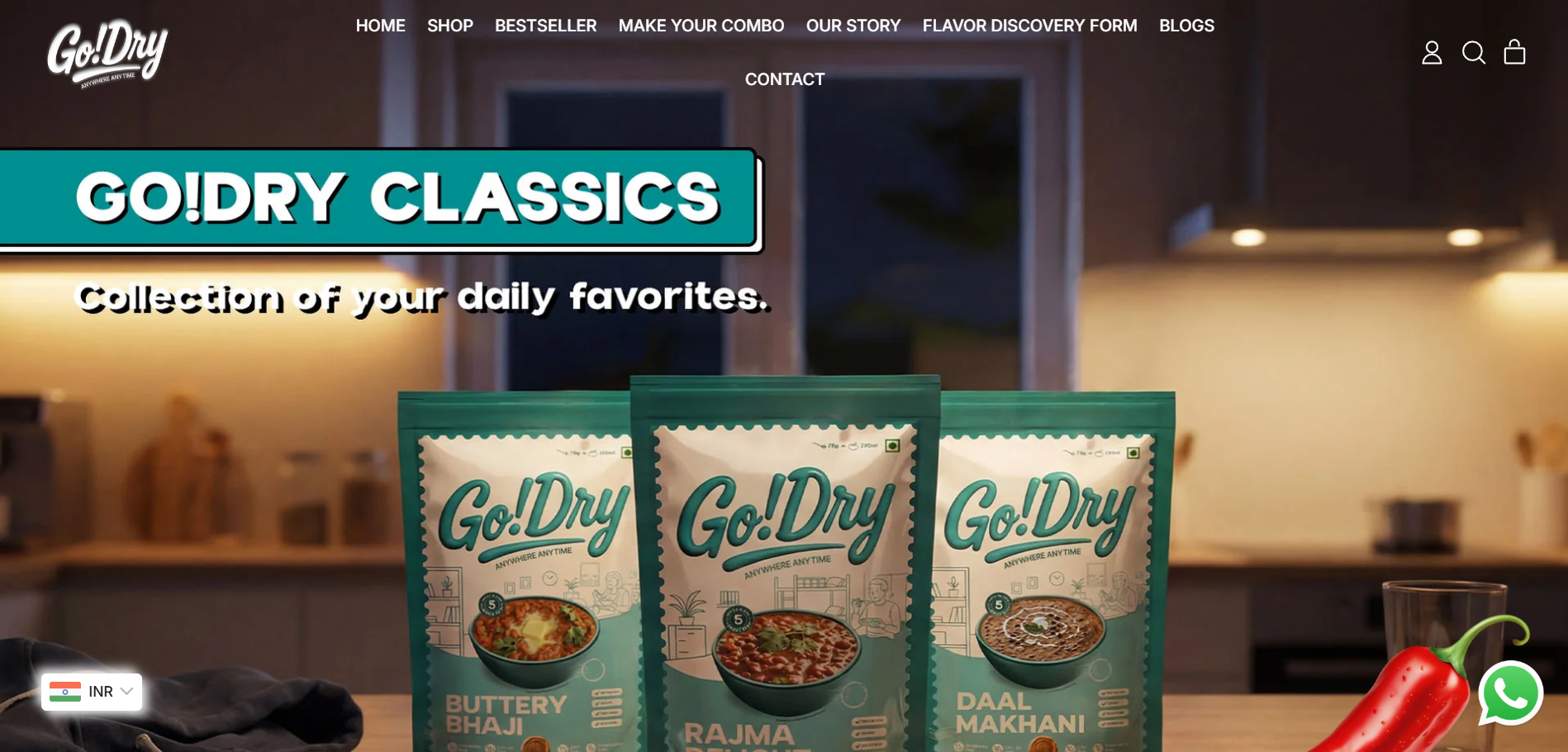 godry website screenshot